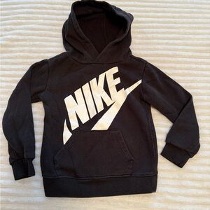 Nike Kids Black and White Logo Hoodie